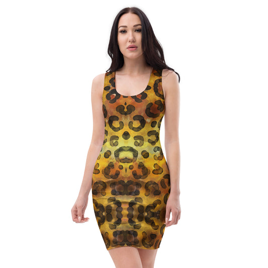 Leopard Pattern Bodycon dress