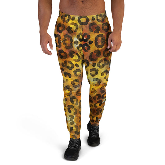 Leopard Pattern Men's Joggers
